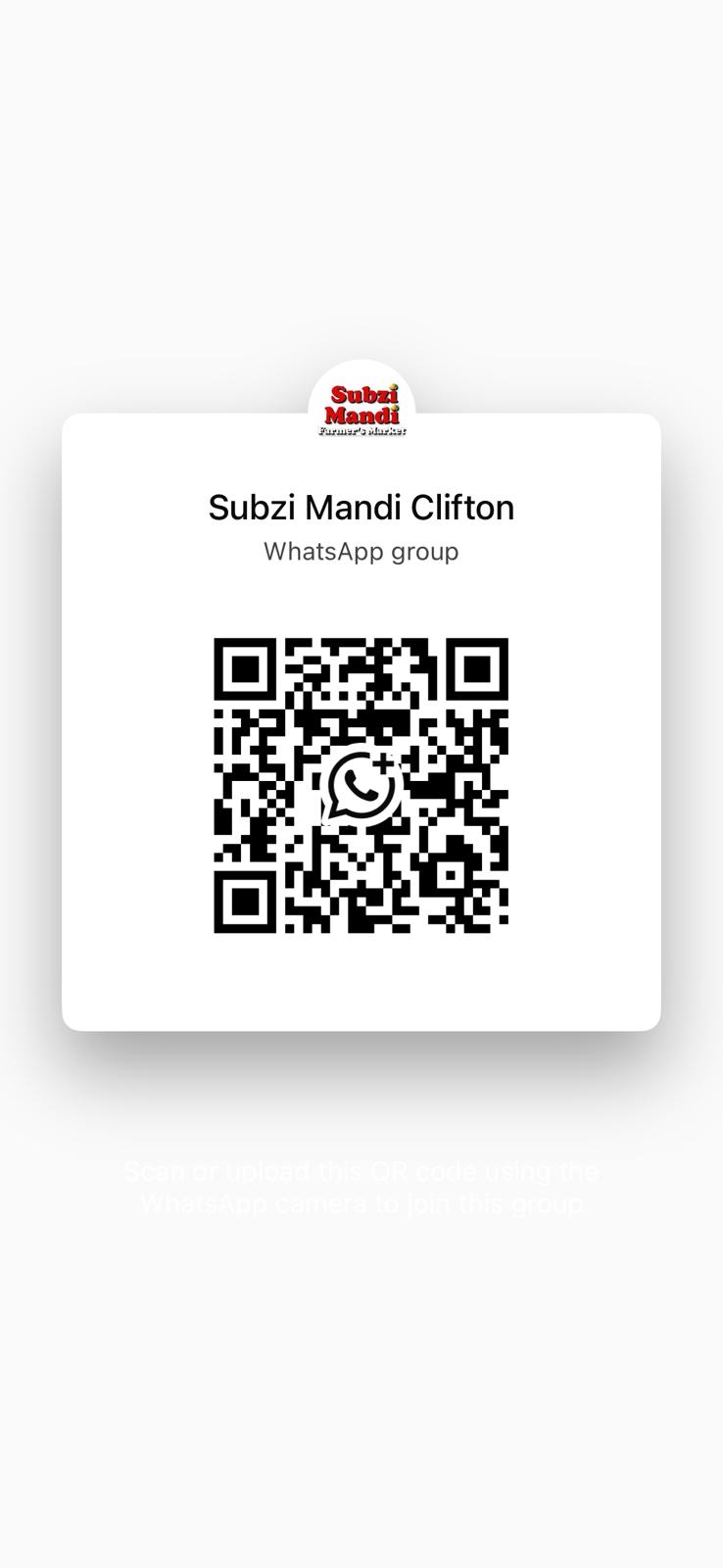 WhatsApp group QR code for Clifton