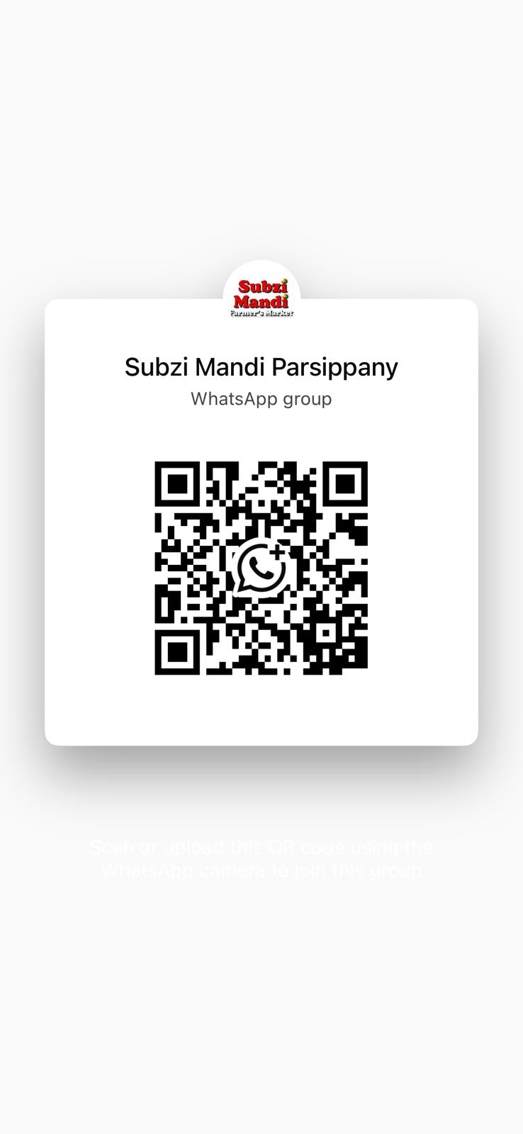 WhatsApp group QR code for Parsippany